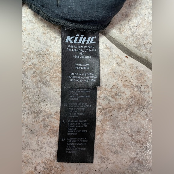 KUHL Womens WEEKENDR Tights Fitted Lightweight Hiking Pants Gray M - Picture 10 of 11